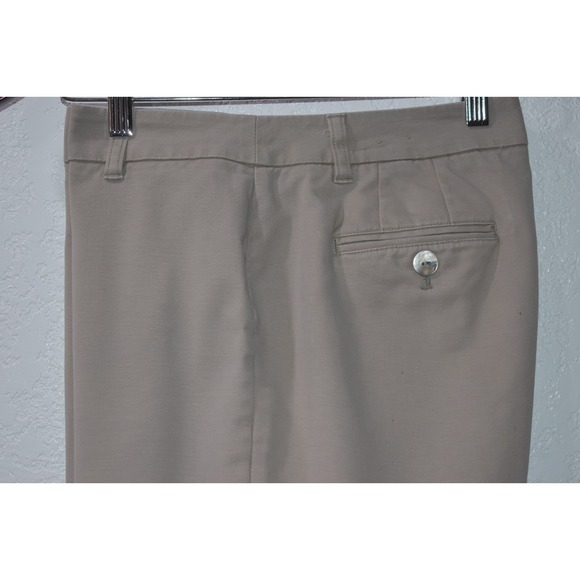Chicos 2/Large Bermuda Shorts Flat Front Cotton Stretch Modest 11.5 inch inseam - Picture 8 of 16